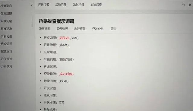 开题报告提示词优化，提升代码生成效率